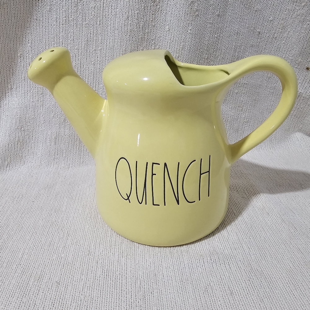Rae Dunn watering can, pot Quench